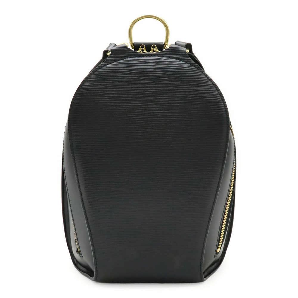 LOUIS VUITTON Epi Mabillon Backpack Shoulder Bag Leather Noir Black